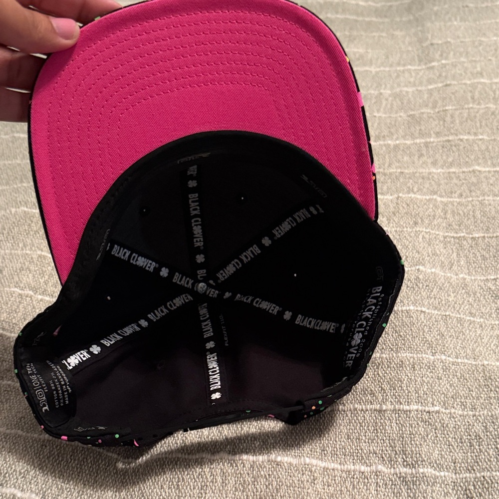 Black Clover TOP Golf Speckled Cap - Picture 6 of 8